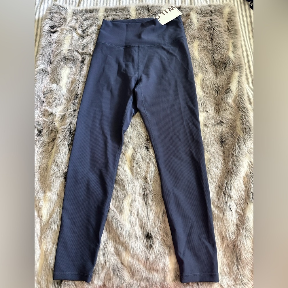 NWT Willow The Label blue leggings sz Large L